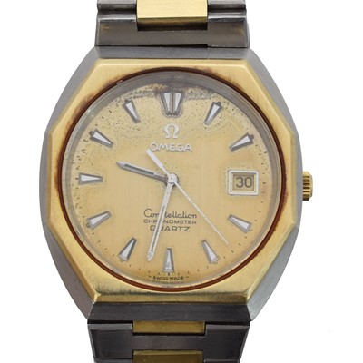 Lot 92 - A 1970's Omega Constellation Chronometer quartz wristwatch, ref. 1980117
