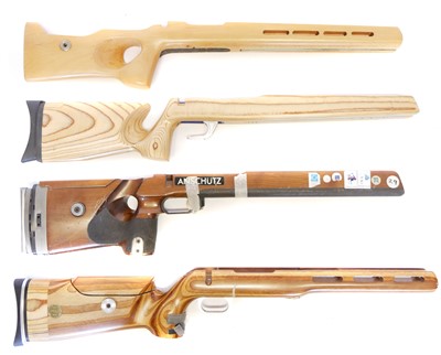 Lot 503 - Mastin Custom target rifle stock, together...