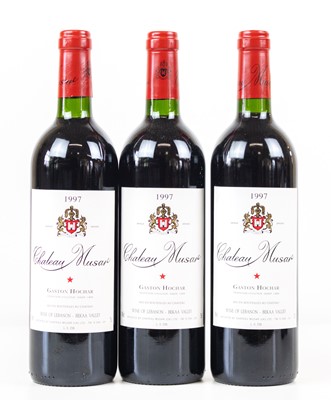 Lot 65 - 3 bottles Chateau Musar 1997
