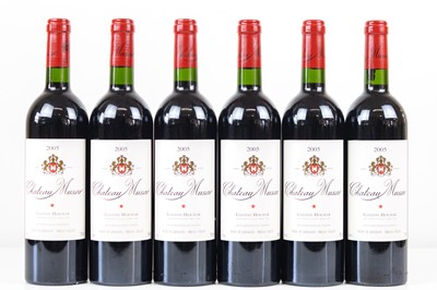 Lot 72 - 6 bottles Chateau Musar 2005 (all b/n or above)