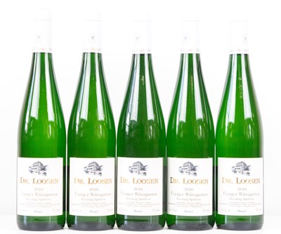 Lot 88 - 5 bottles in OC Urziger Wurzgarten Riesling Spatlese Estate Dr. Loosen 2016