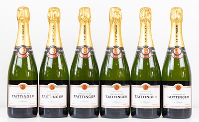 Lot 93 - 6 bottles Champagne Taittinger Brut Reserve NV