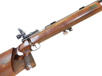 Lot 330 - Anschutz Match 54 .22lr bolt action rifle,...