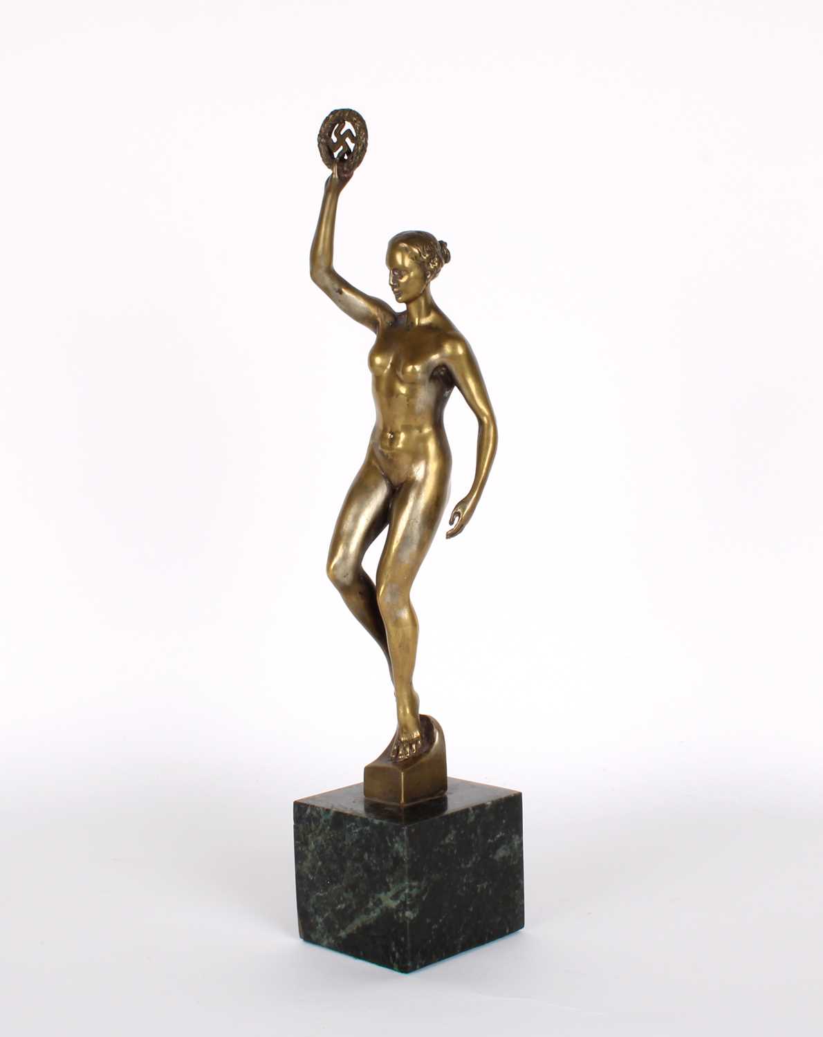 Lot 56 - A 1930s Third Reich Motoring Trophy Modelled by Josef Thorak