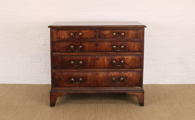 Lot 178 - A George III Mahogany Chest of Drawers