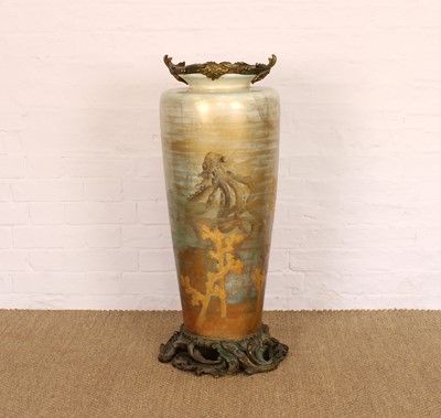 Lot 40 - An Impressive Late 19th Century Exhibition Size Floor Vase with Ormolu Mounts