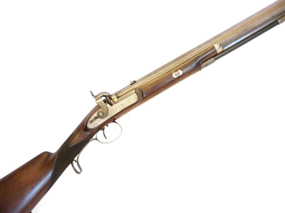 Lot 29 - Lovat 16 bore percussion rifle, 28inch heavy...