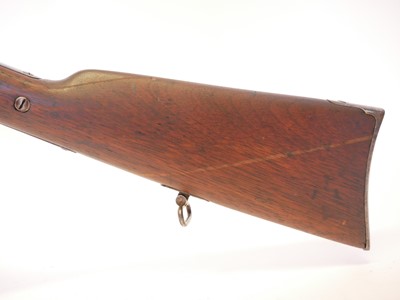Lot 38 - Burnside .54 capping breech loading carbine...
