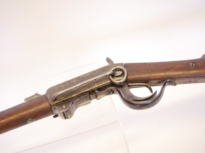 Lot 38 - Burnside .54 capping breech loading carbine...