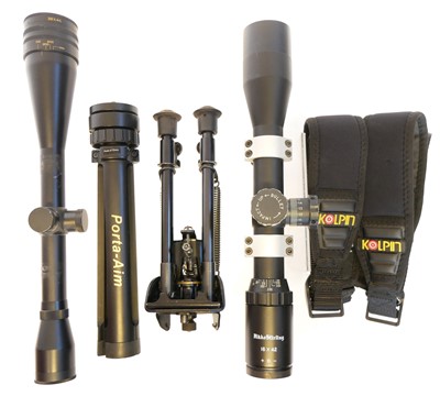 Lot 668 - Collection of rifle accessories, to inlcude a...