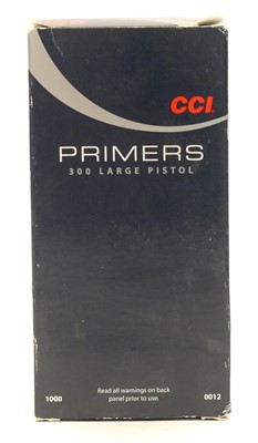 Lot 697 - 900 CCI Large Pistol primers, no.300. UK...