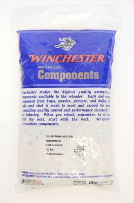 Lot 684 - 32-40 Winchester, fifty new brass cases