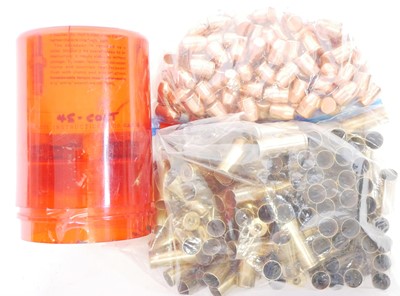 Lot 685 - .45 Long Colt reloading components, to include...