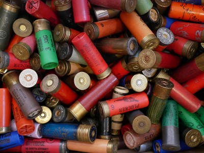 Lot 657 - Two hundred mixed shotgun cartridges, paper...