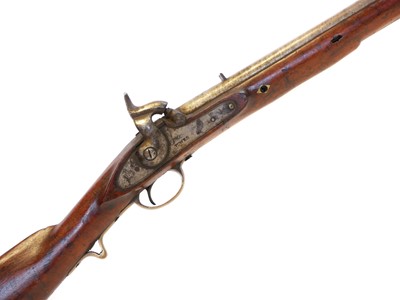 Lot 28 - Indian percussion copy of a Victoria carbine,...