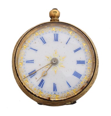 Lot 167 - A fob watch