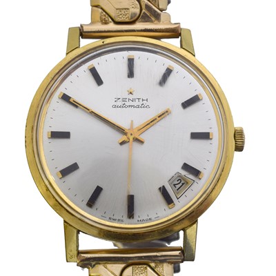 Lot 140 - A 1960s Zenith automatic wristwatch.
