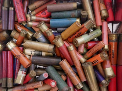 Lot 637 - Ninety mixed smallbore shotgun cartridges,...