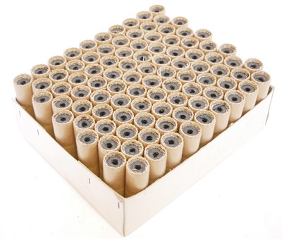 Lot 545 - Ninety five reloadable 8-bore paper-cased Eley...