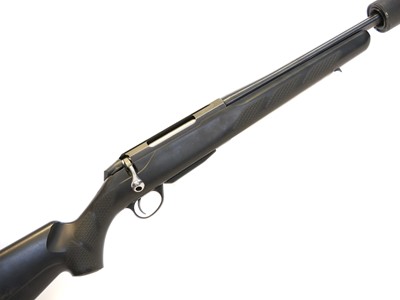 Lot 288 - Tikka T3 .243 bolt action rifle and moderator,...