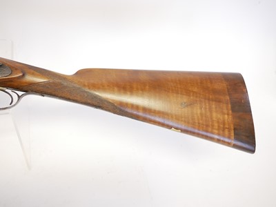 Lot 61 - W. Richards 10 bore hammer shotgun, 32inch...