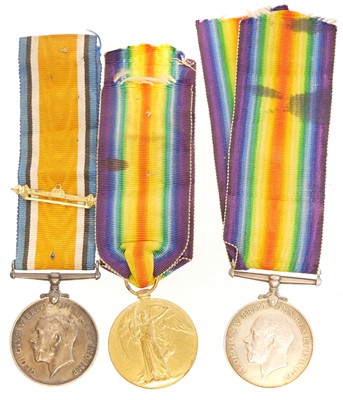 Lot 178 - WWI medals, to include a WWI British War Medal...