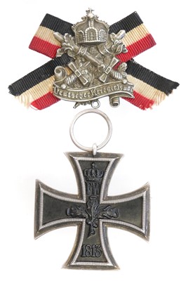 Lot 177 - German WWI Iron Cross, with FW Crest and...