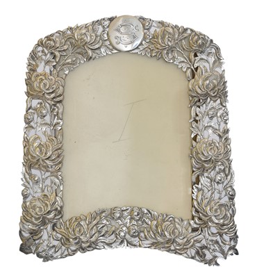 Lot 64 - An early 20th century Chinese export silver frame.