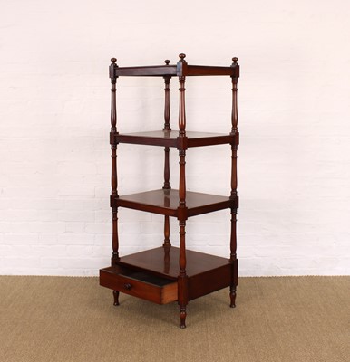 Lot 157 - A Victorian Mahogany Whatnot