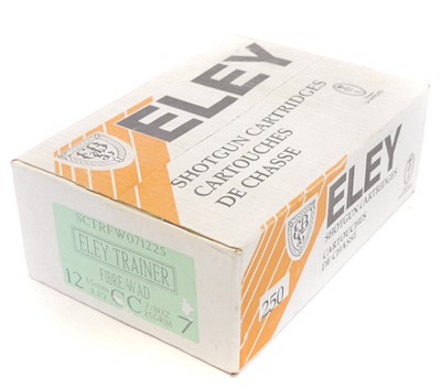 Lot 628 - Eley Trainer 12 bore shotgun cartridges, 250 x...