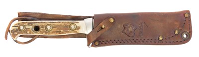 Lot 121 - Puma Skinner knife, with 5inch blade with...