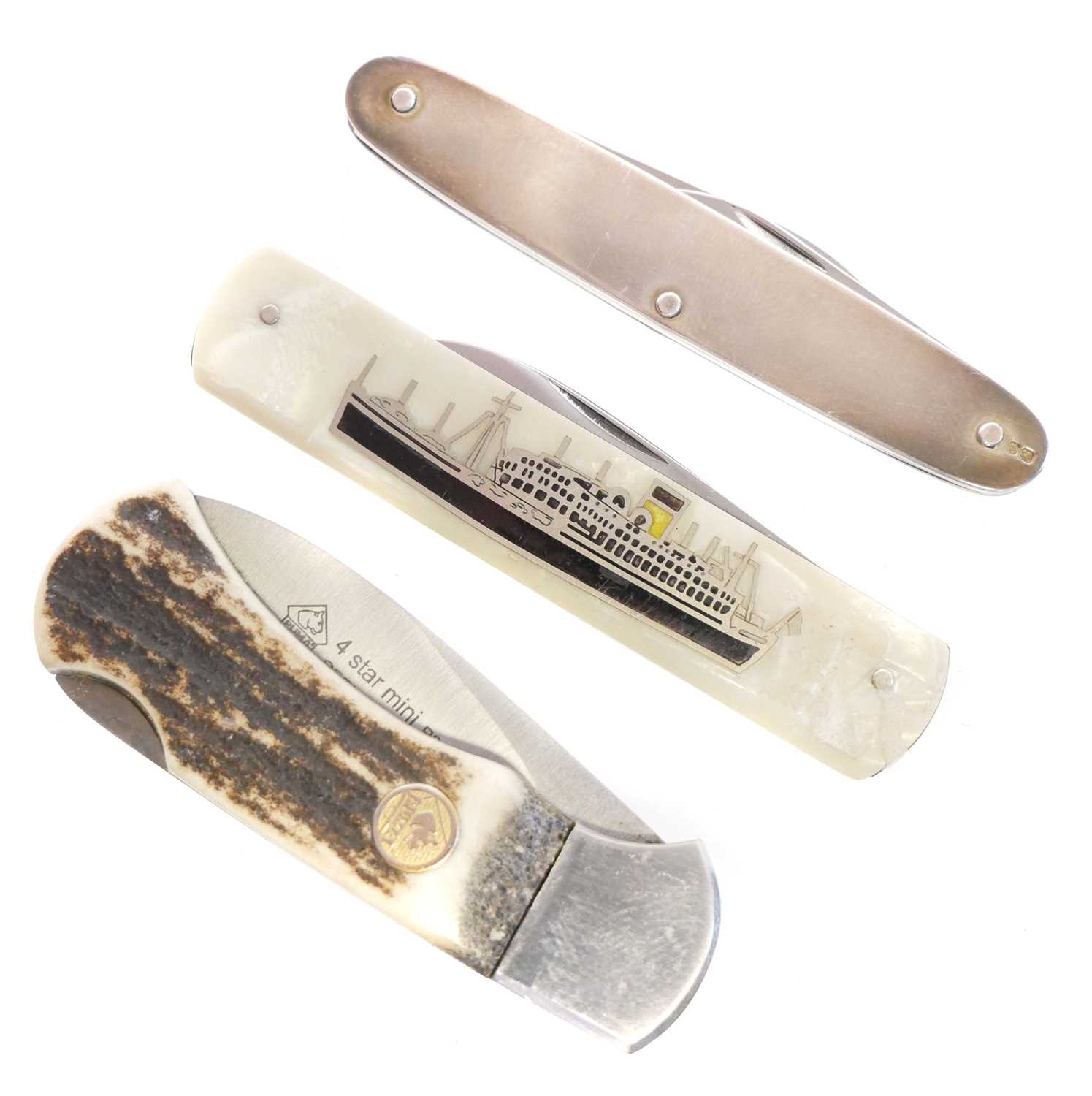 Lot 122 - Puma 4-Star Mini lock knife, 2inch blade with...