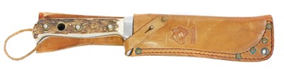 Lot 124 - Puma White Hunter knife, the 6inch blade...