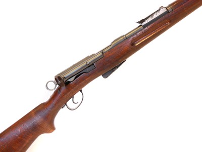 Lot 349 - Schmidt Rubin 1911 7.5mm straight pull rifle,...