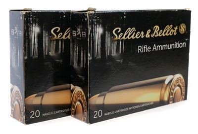 Lot 606 - Sellier & Bellot 9.3x74R ammunition, 40 rounds...
