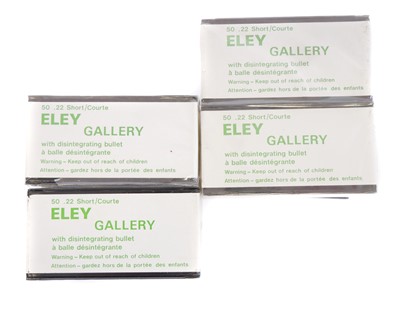 Lot 610 - Eley .22 Short ammunition, 600 rounds, with...
