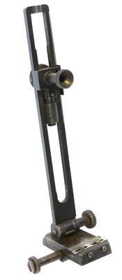 Lot 490 - Long-range rifle folding rear peep sight, with...