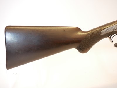 Lot 57 - J. Blanch and Sons 12 bore pinfire side by...
