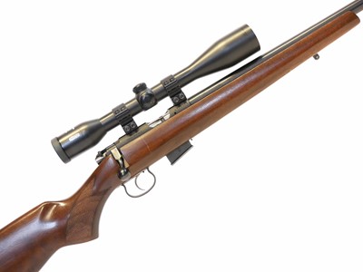 Lot 270 - CZ 453 .17HMR bolt action rifle and moderator,...