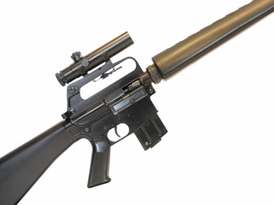 Lot 386 - Adler Jager .22 semi automatic rifle, serial...