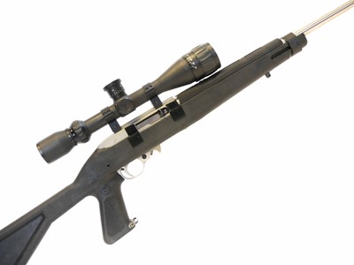 Lot 279 - Ruger 10-22 .22lr semi auto rifle and...