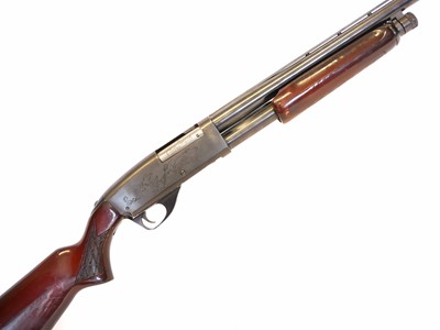 Lot 408 - Savage Stevens Model 79 12 bore pump acton...