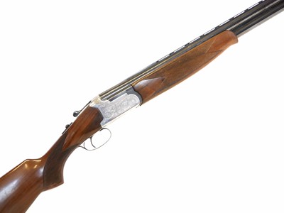 Lot 409 - Lanber 12 bore over and under shotgun, serial...