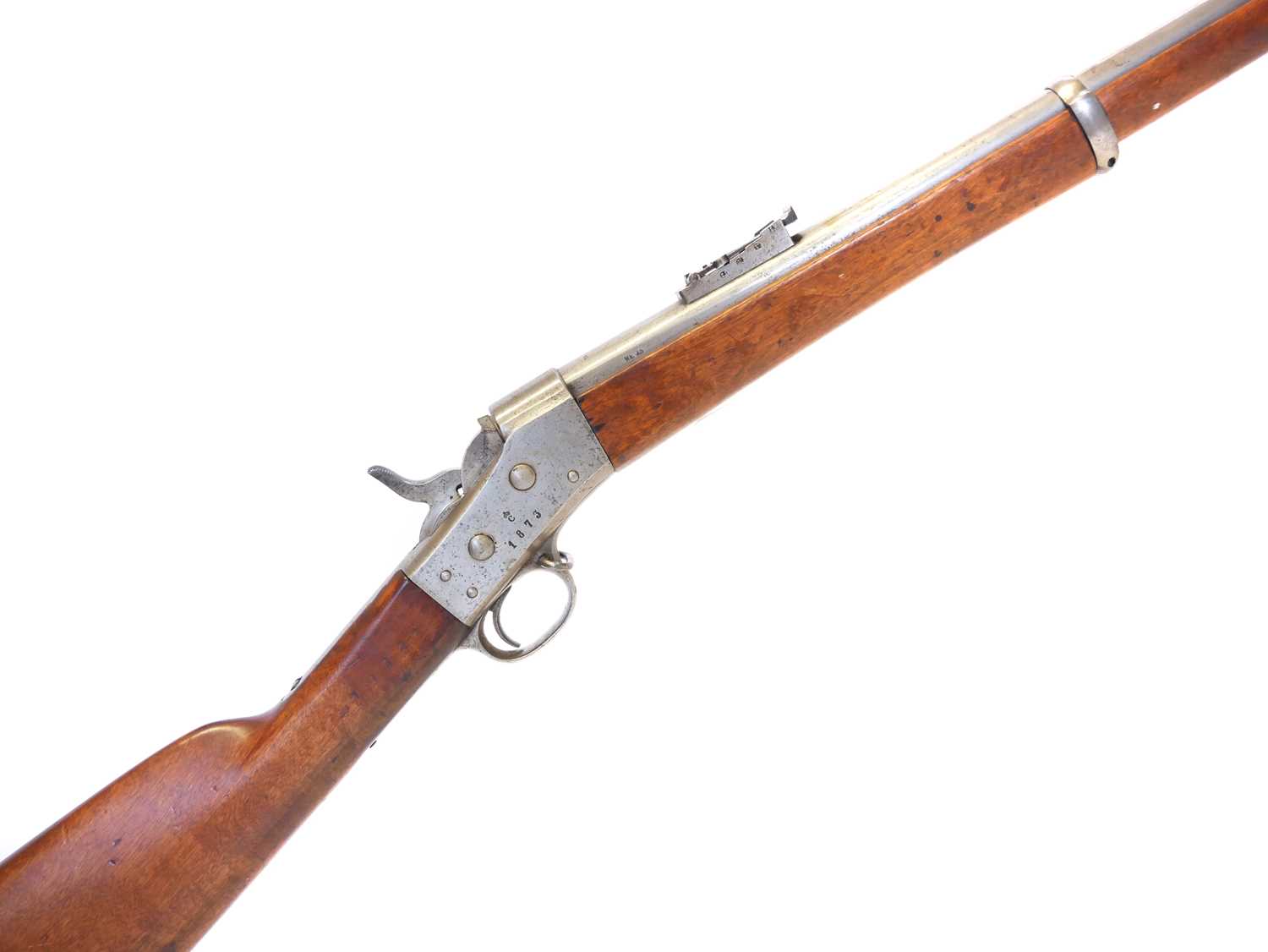 Lot 45 - Swedish Remington M.1867 12.7x42R rolling...