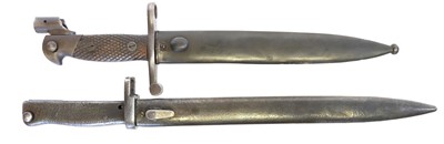 Lot 153 - German Erstaz bayonet, stamped with a single...