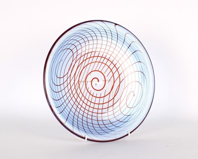 Lot 61 - Studio Glass Shallow Bowl