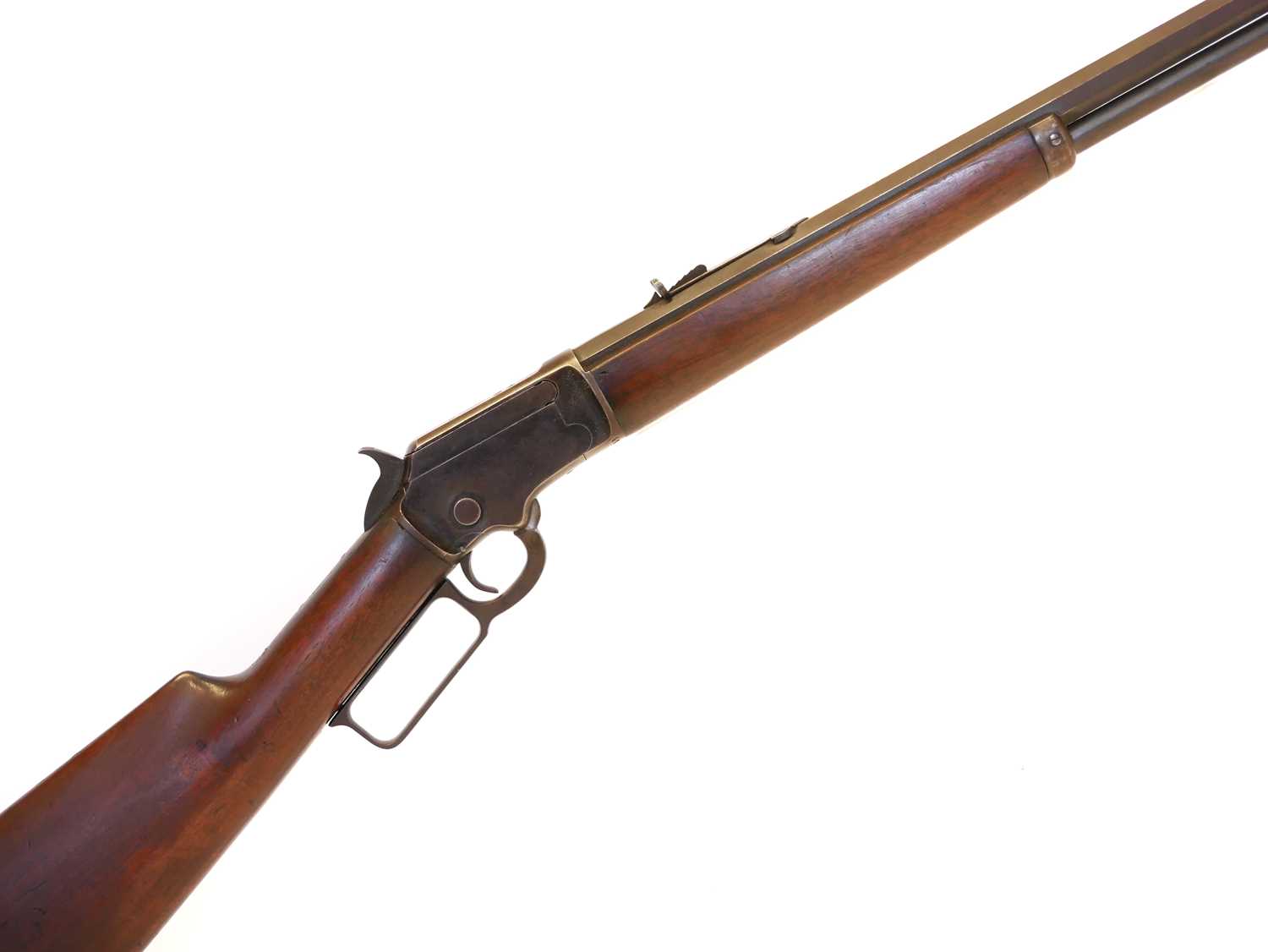 Lot 50 - Marlin 1892 .32 rimfire lever action rifle,...