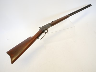 Lot 50 - Marlin 1892 .32 rimfire lever action rifle,...