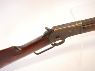 Lot 50 - Marlin 1892 .32 rimfire lever action rifle,...