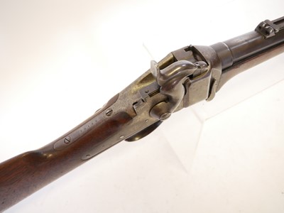 Lot 36 - Sharps 50-70 1863-1867 cavalry carbine,...
